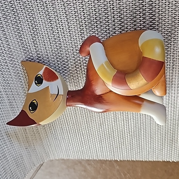 NIB Pink Cat Figurine LUCA by Goebel Rosina Wachtmeister Collection - Picture 4 of 8